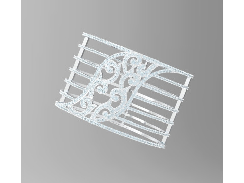 ETERNA GRACE CUFF BRACELETS Modelo 3D