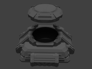 terran bunker 3d print model assembly model 3D Print Model