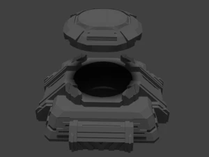 terran bunker 3d print model assembly model 3D Print Model