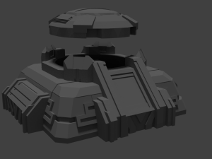 terran bunker 3d print model assembly model 3D Print Model
