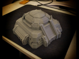 terran bunker 3d print model assembly model 3D Print Model