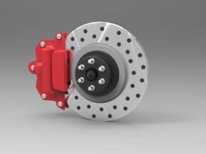 disc brake Model 3D