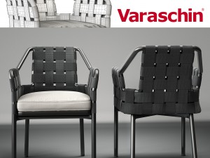 varaschin obi chair 3D Model