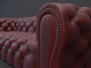 epoque sofa 3D Model