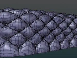 epoque sofa 3D Model