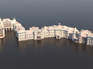 belorussky railway station Modelo 3D