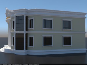 museum building Modello 3D