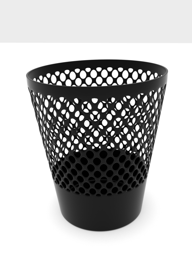 recycle bin 3D Модель .c4d .max .obj .3ds .fbx .stl .blend 