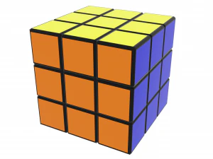 rubiks cube 3D Model