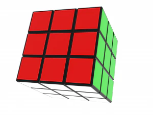 rubiks cube 3D Model