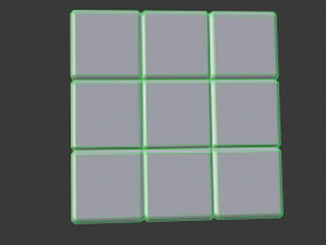 rubiks cube 3D Model