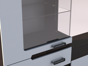 furniture wall vegas Modelo 3D