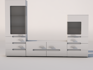 furniture wall vegas Modelo 3D