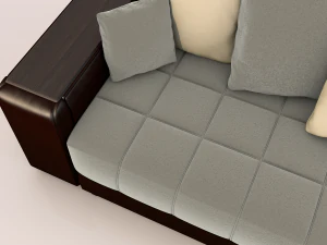 угловой диван дубай 3D Модель