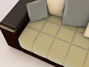 угловой диван дубай 3D Модель