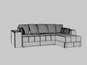 corner sofa dubai 3D Model