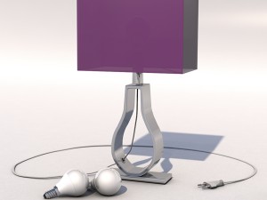 lamp table klab 3D Модель