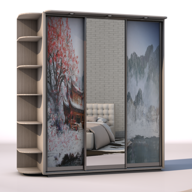 wardrobe rome 3Dモデル .c4d .max .obj .3ds .fbx .stl .blend 