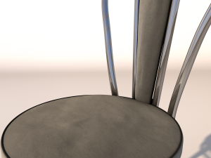 a set of desk and chair 3D Model