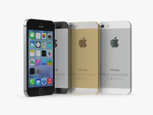 iphone 5s low poly game ready 3D Model