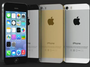 iphone 5s low poly game ready 3D Model