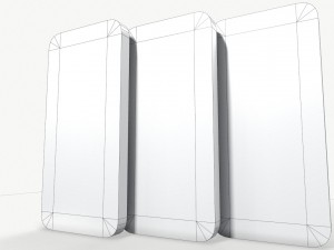 iphone 5s low poly game ready Modello 3D