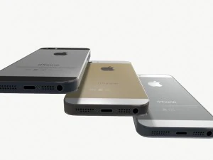 iphone 5s low poly game ready 3D Model