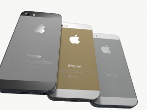 iphone 5s low poly game ready Modello 3D