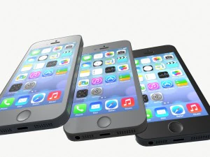 iphone 5s low poly game ready 3D Model