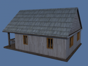 house Modello 3D