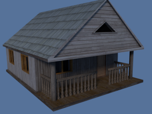 house 3D 模型