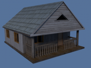 house Modello 3D