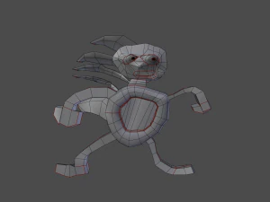 3d sanik - 3d sonic 3D Model