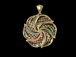 намисто кулон 3D Модель