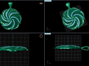 necklace pendant 3D Model