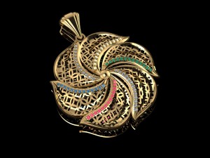 necklace pendant 3D Model