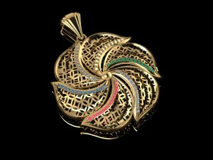 necklace pendant 3D Model