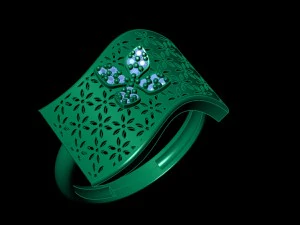 половина набору 3D Модель