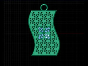 половина набору 3D Модель