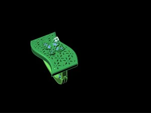 половина набору 3D Модель