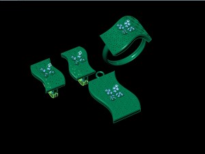 half set 3D 모델