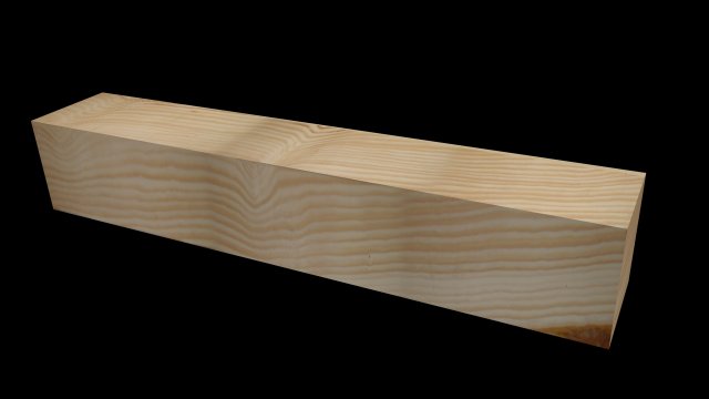 board pine 3D Model .c4d .max .obj .3ds .fbx .stl .blend 