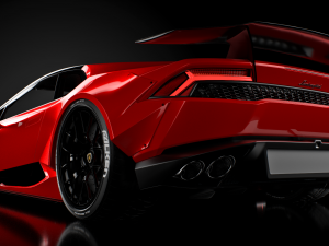 lamborghini huracan liberty walk 3D-Modell