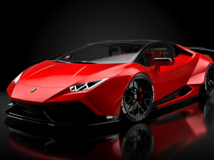 lamborghini huracan liberty walk 3D Модель