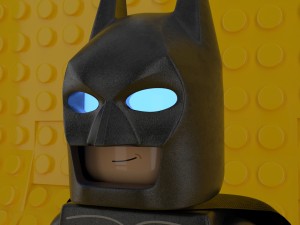 lego batman minifigure Model 3D