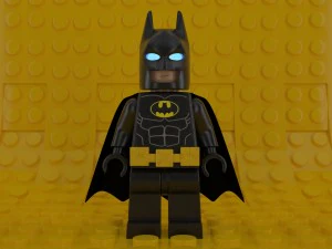 Minifigure di Batman LEGO Modello 3D