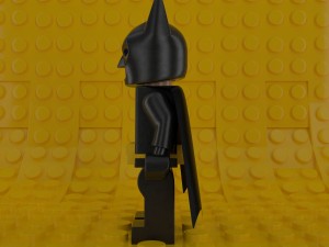 lego batman minifigure Model 3D