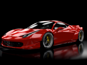 ferrari 458 italia liberty walk 3Dモデル
