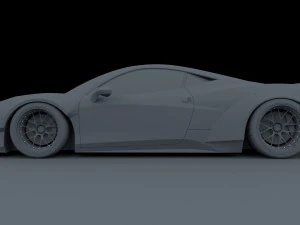 ferrari 458 italia liberty walk 3D Model