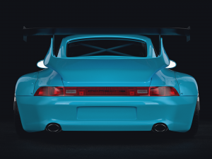 porsche 911 993 rwb Modelo 3D